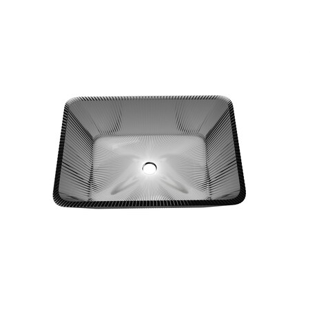 Castello Usa Charlie 18-inch Bathroom Vessel Sink - Gray CB-VC-7-SG-18